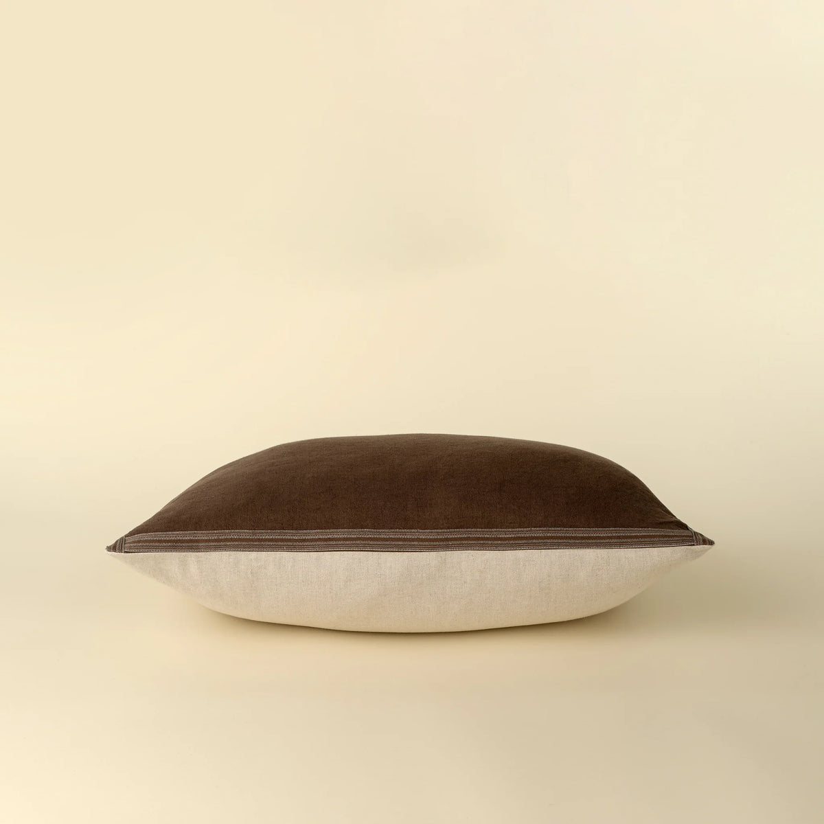 Esme Linen Pillow in Mocha