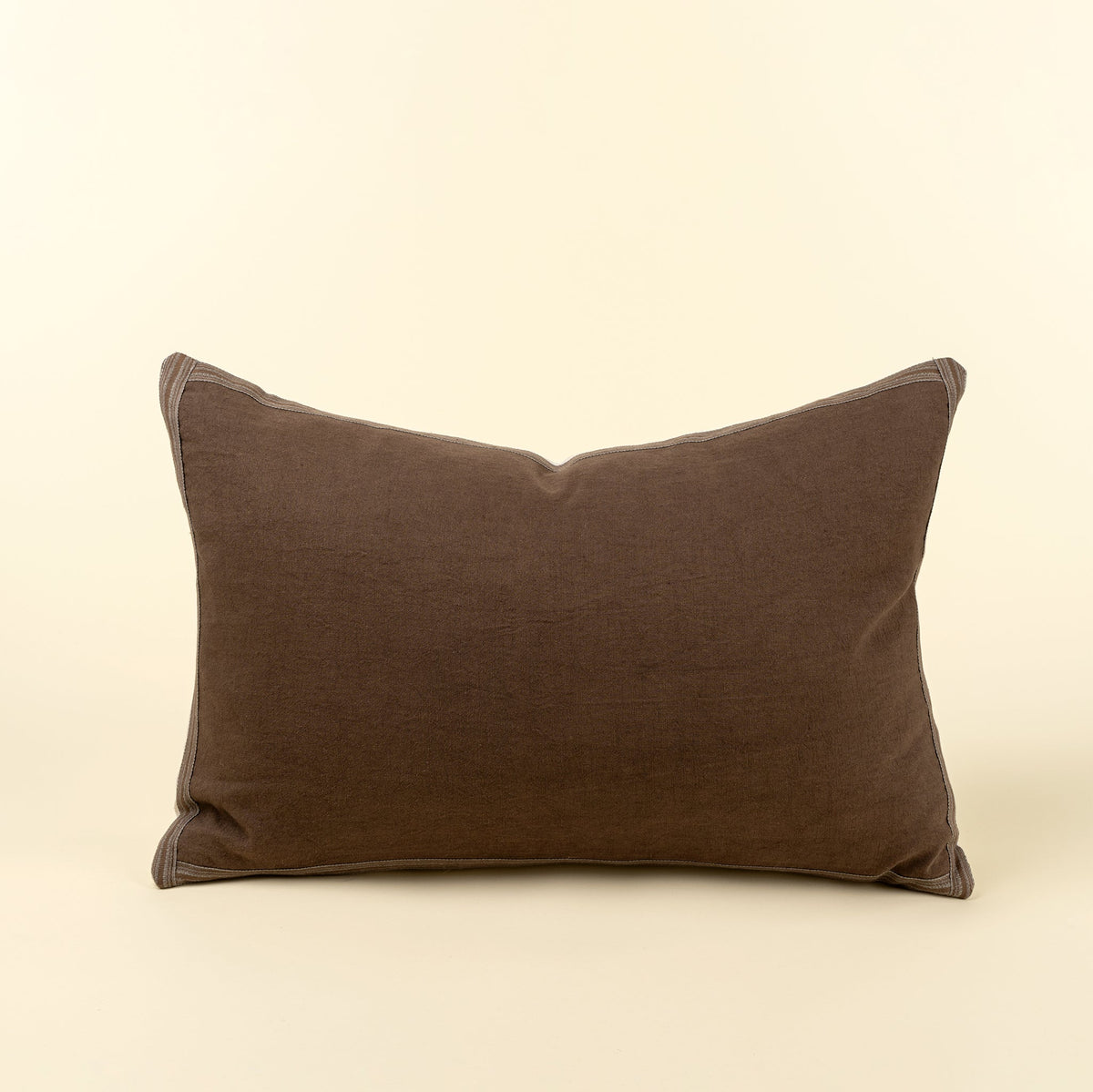Esme Linen Pillow in Mocha