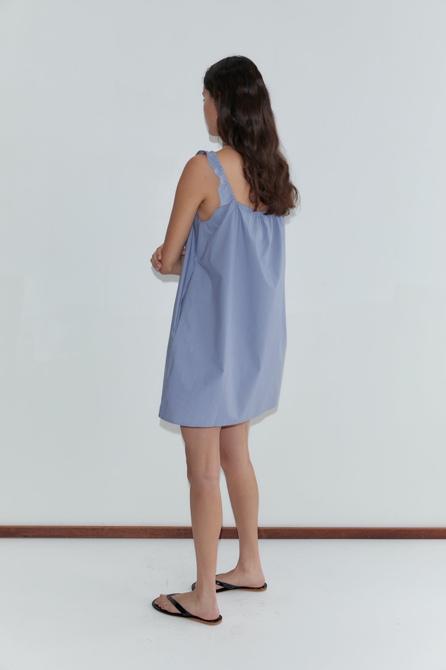 Deiji Studios Bow Dress in Iris