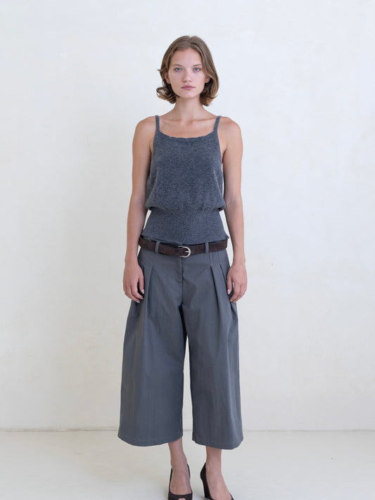 Belle Anna Terrace Top in Grey