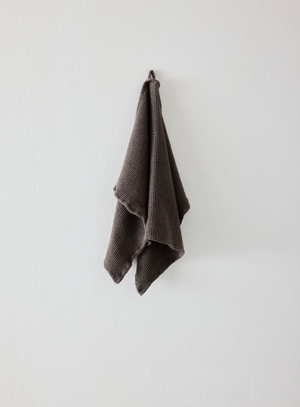 Nella Waffle Towel in Taupe