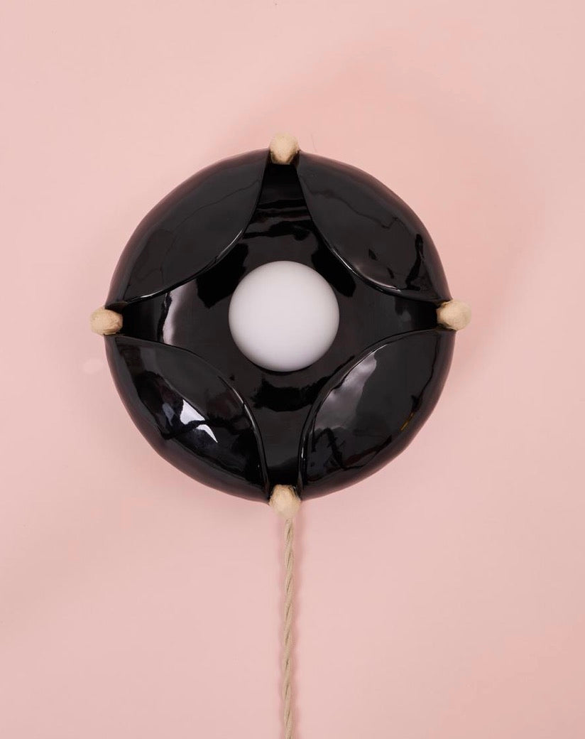 Jaajr Studio Pearl Sconce Mini in Black