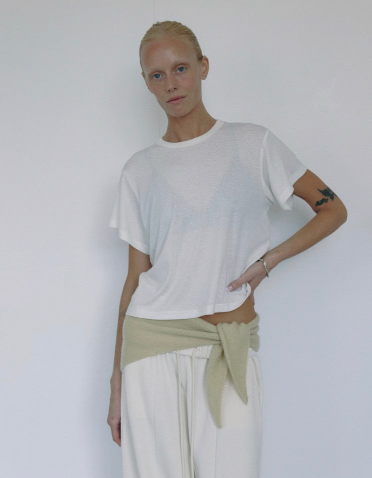 Boheme Goods Baby Tee in White