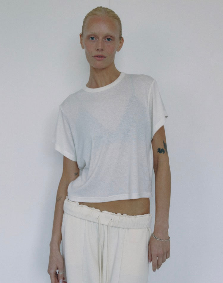 Boheme Goods Baby Tee in White