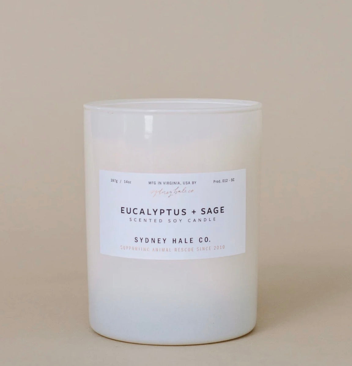 Sydney Hale Eucalyptus + Sage Candle