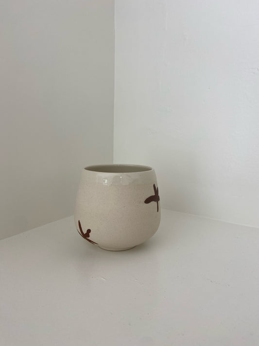 Rovis White Inlay Mug