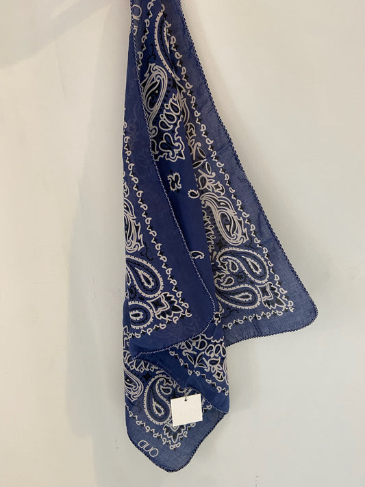 Oud Wears Organic Cotton Bandana in Blue