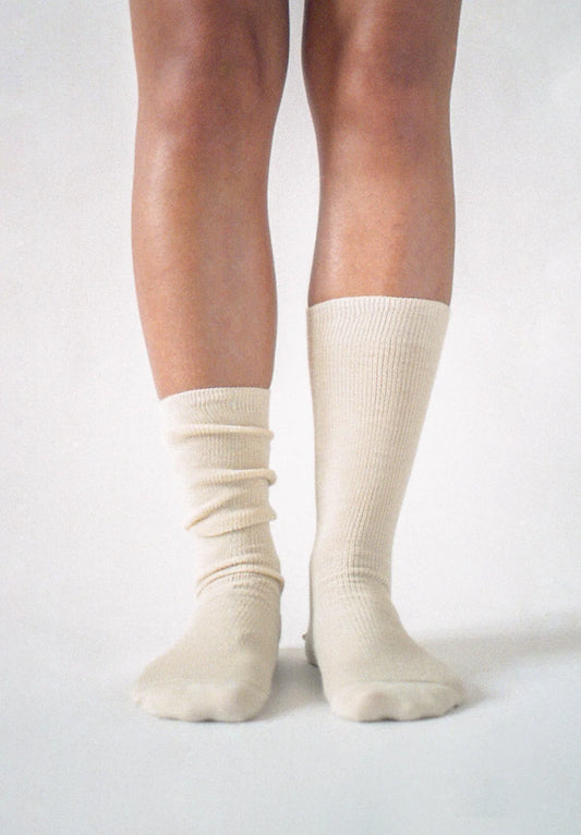 Namok Erba Sock in Ecru