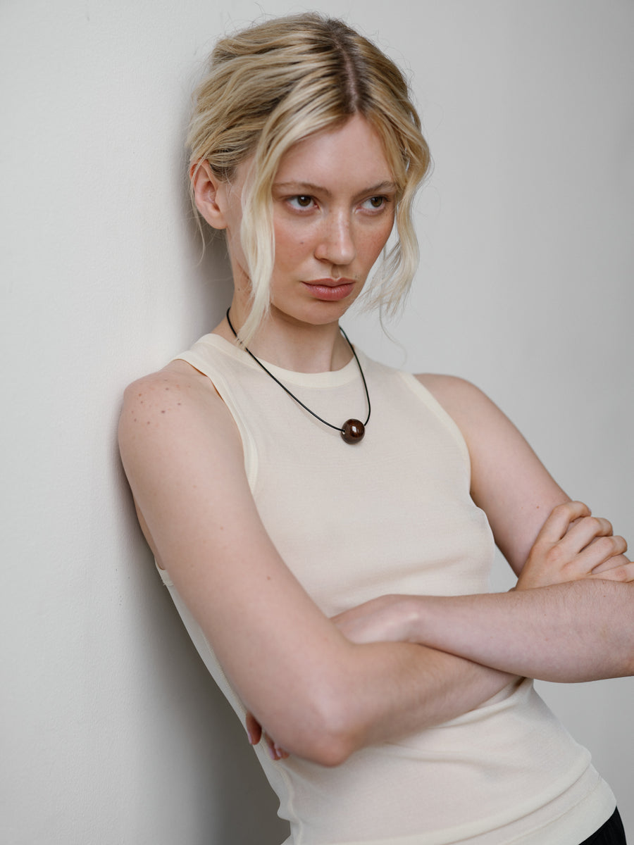 Lisbeth Loter Sable Ceramic Necklace