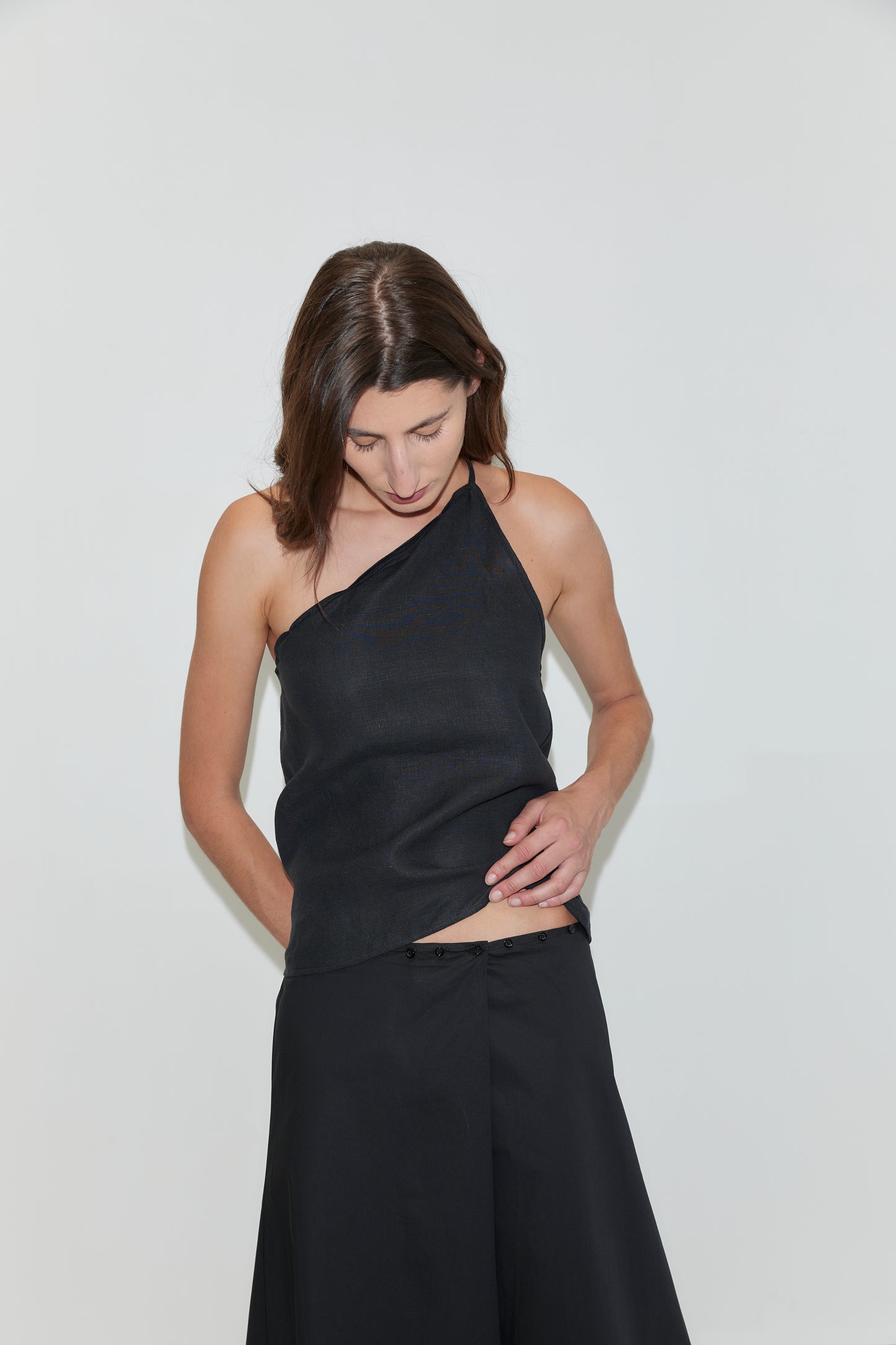 Deiji Studios Half Halter in Black