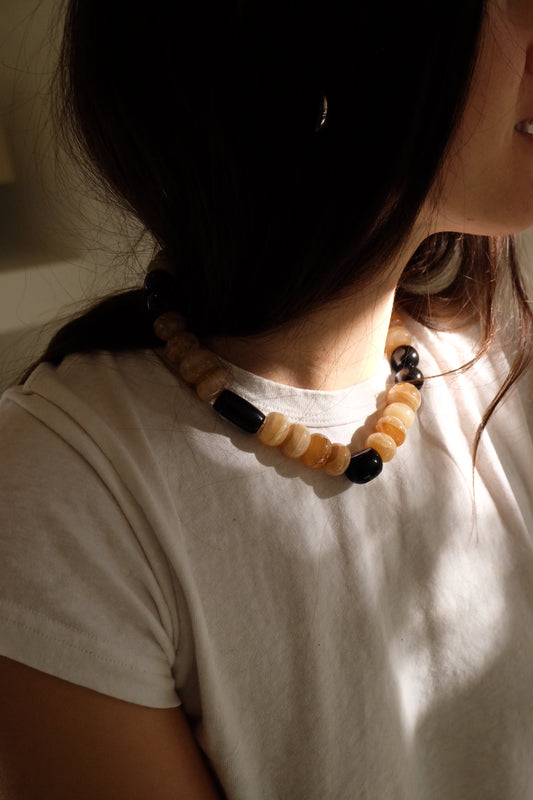 Caan Crudo Chuub Stone Necklace
