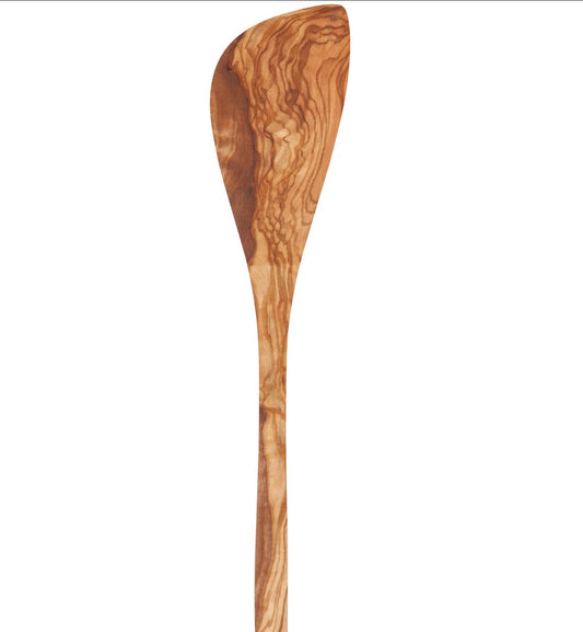 Olive Wood Corner Spatula