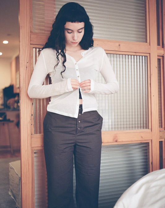 Non Private Lounge Pant in Charcoal Grey