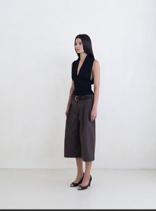 Belle Anna Rue Pant in Brown