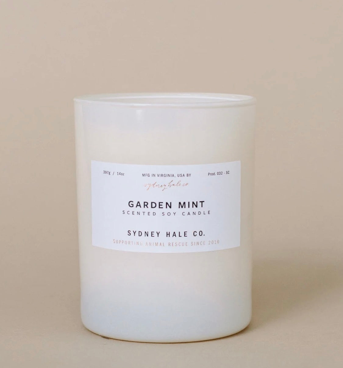Sydney Hale Garden Mint Candle