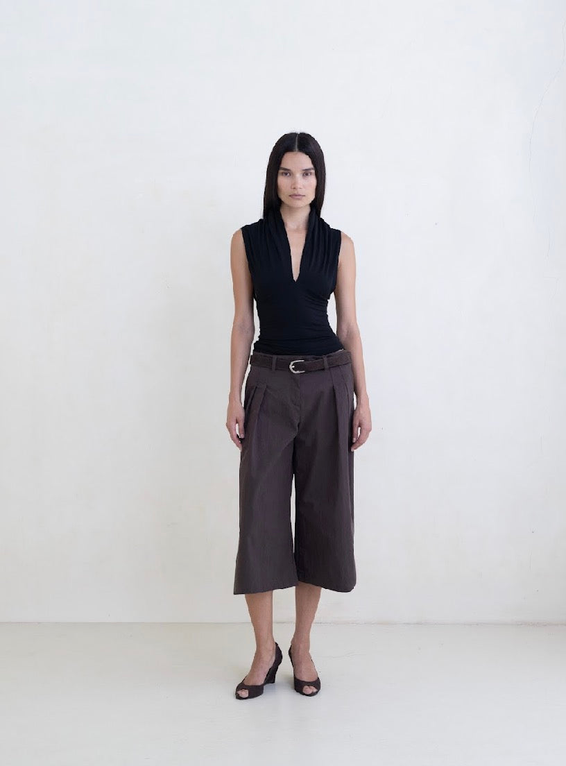Belle Anna Rue Pant in Brown