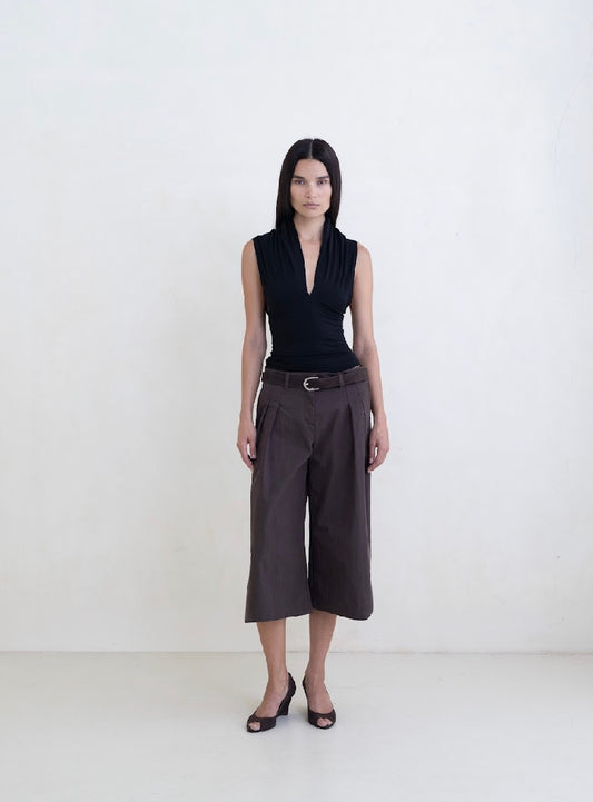 Belle Anna Rue Pant in Brown