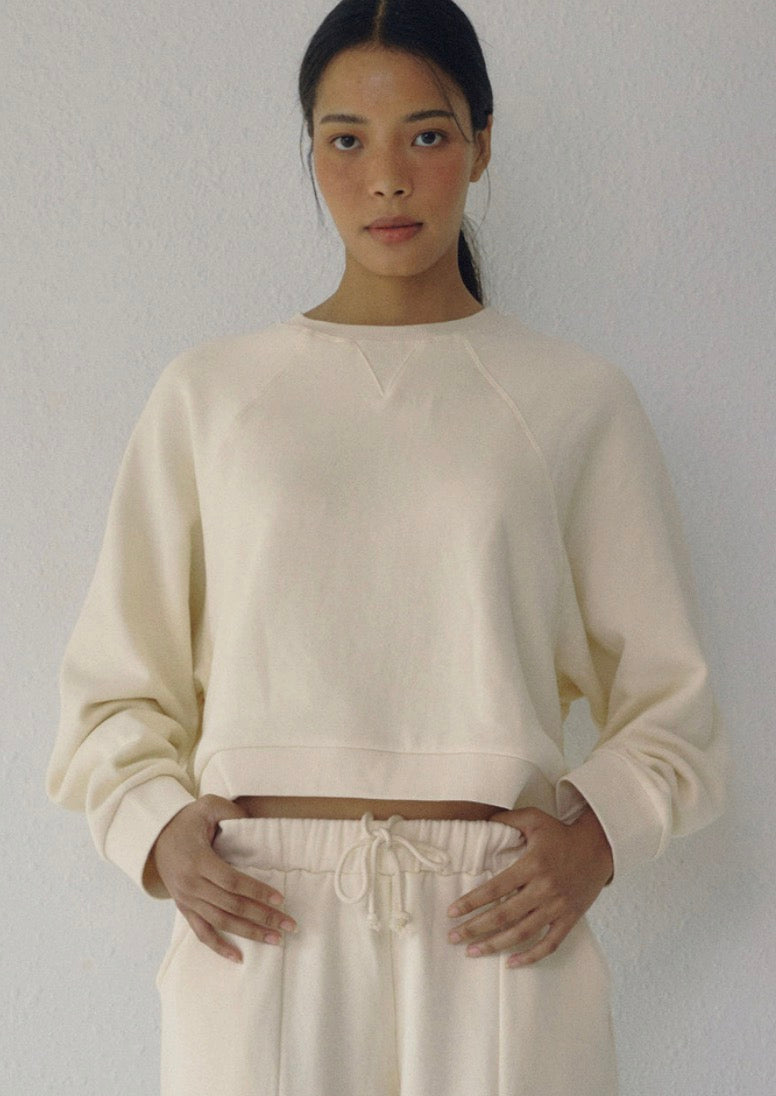Boheme Raglan in Milk