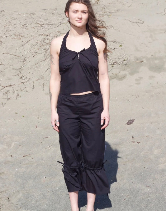 Happy Hour Long Bloomers in Black