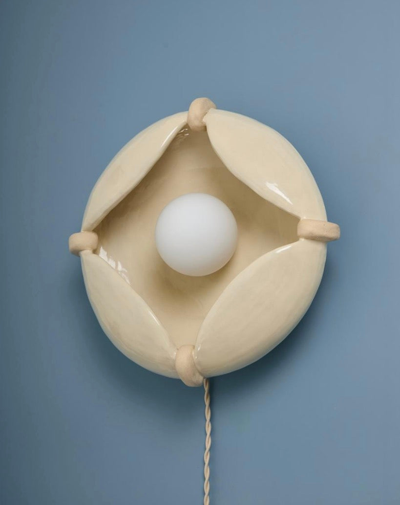 Jaajr Studio Pearl Sconce Mini in Milk