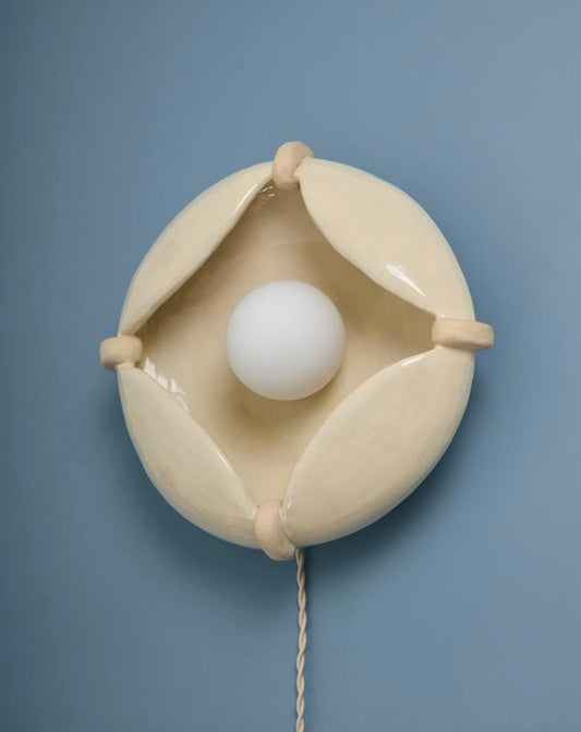 Jaajr Studio Pearl Sconce Mini in Milk