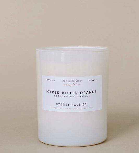 Sydney Hale Oaked Bitter Orange Candle