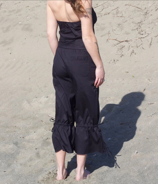 Happy Hour Long Bloomers in Black