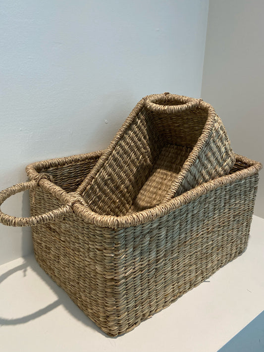 Sunny Home Lima Rectangular Basket - Large