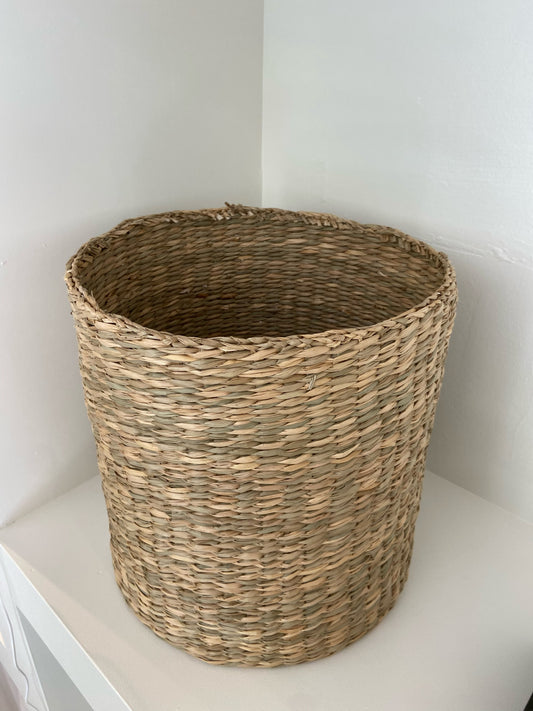 Sunny Home Seagrass Round Basket - Medium