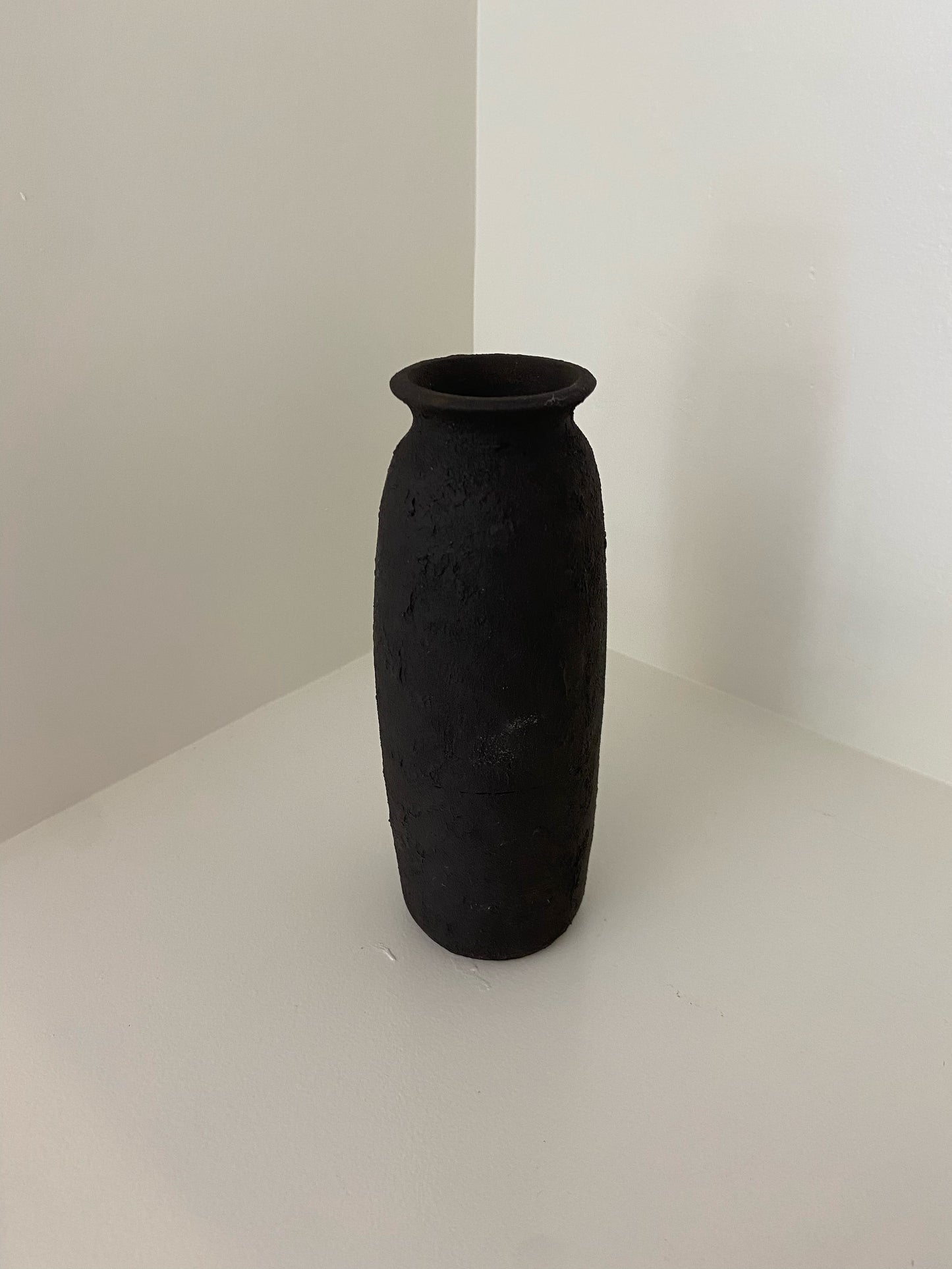 ELI WEST Medium Black Vase