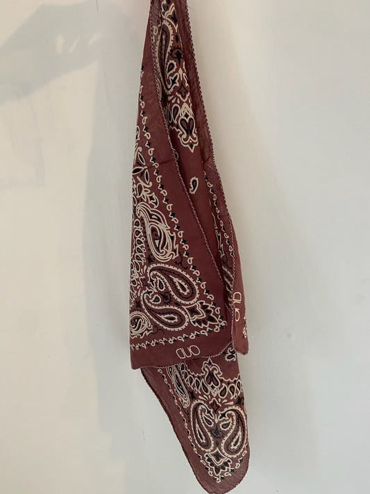 Oud Wears Organic Cotton Bandana in Bark