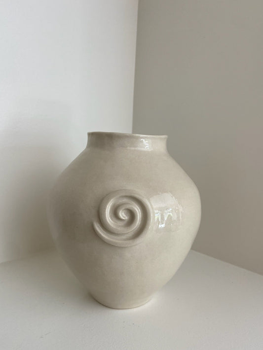 Someone Ceramics Spiral Vase