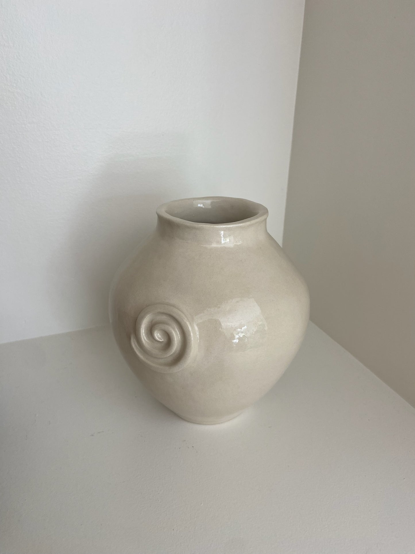 Someone Ceramics Spiral Vase