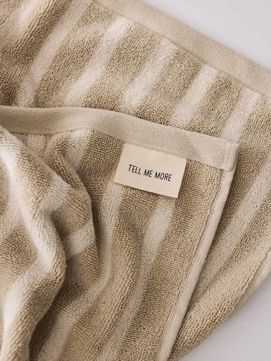 Bonnie Hand Towel in Beige