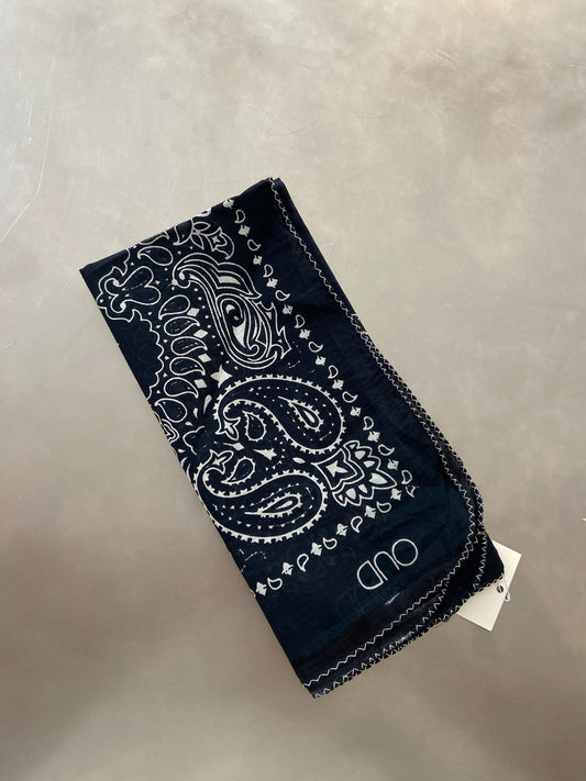 Oud Wears Organic Cotton Bandana in Black
