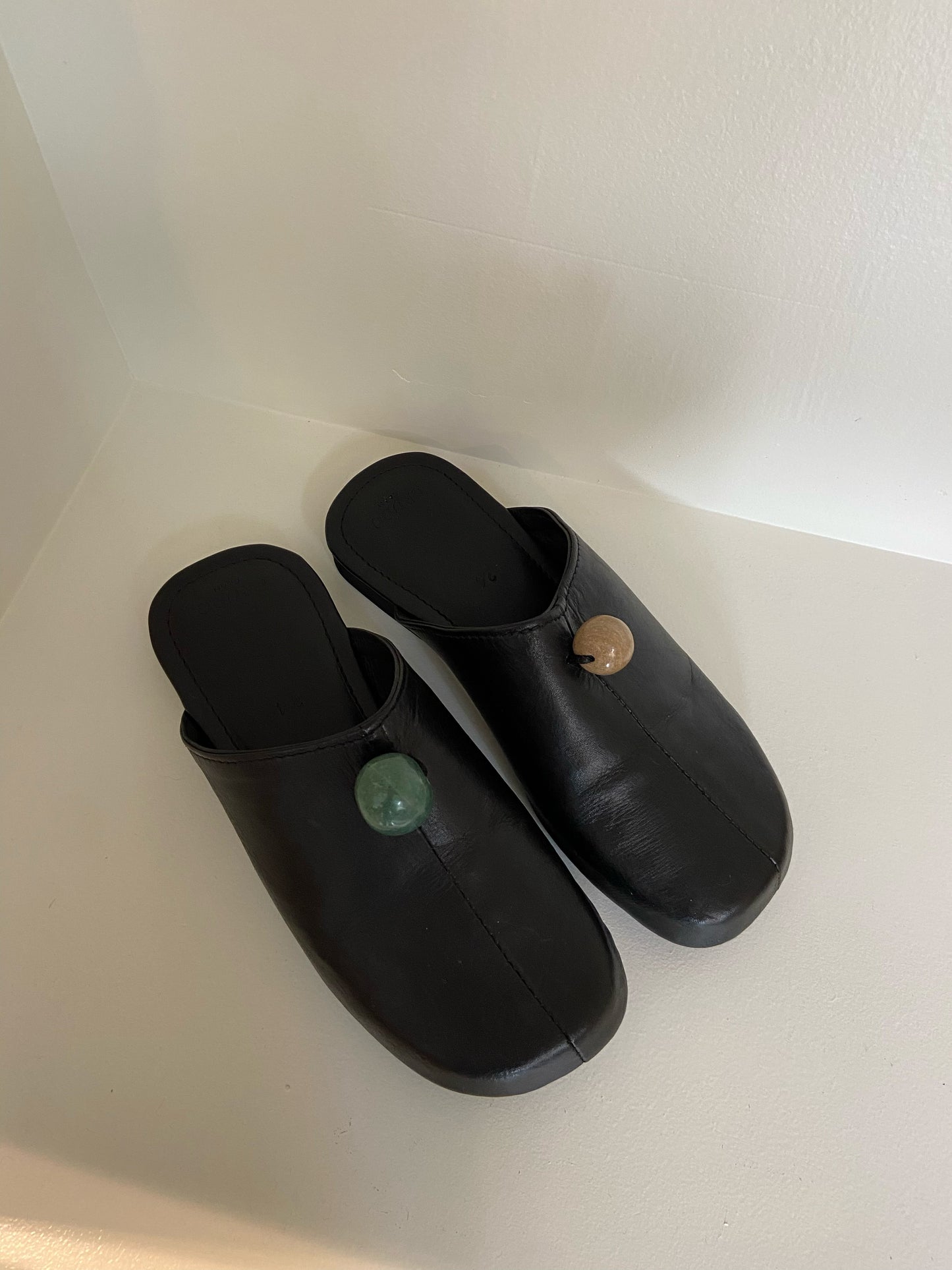 Caan Crudo Leather Mule