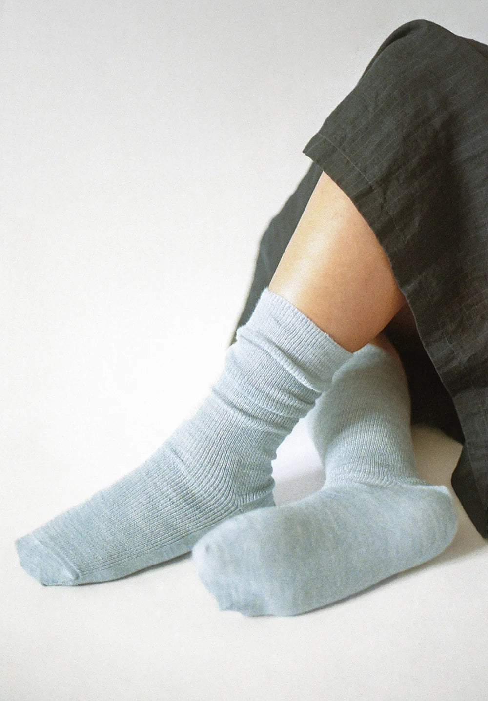 Namok Erba Sock in Pale Indigo