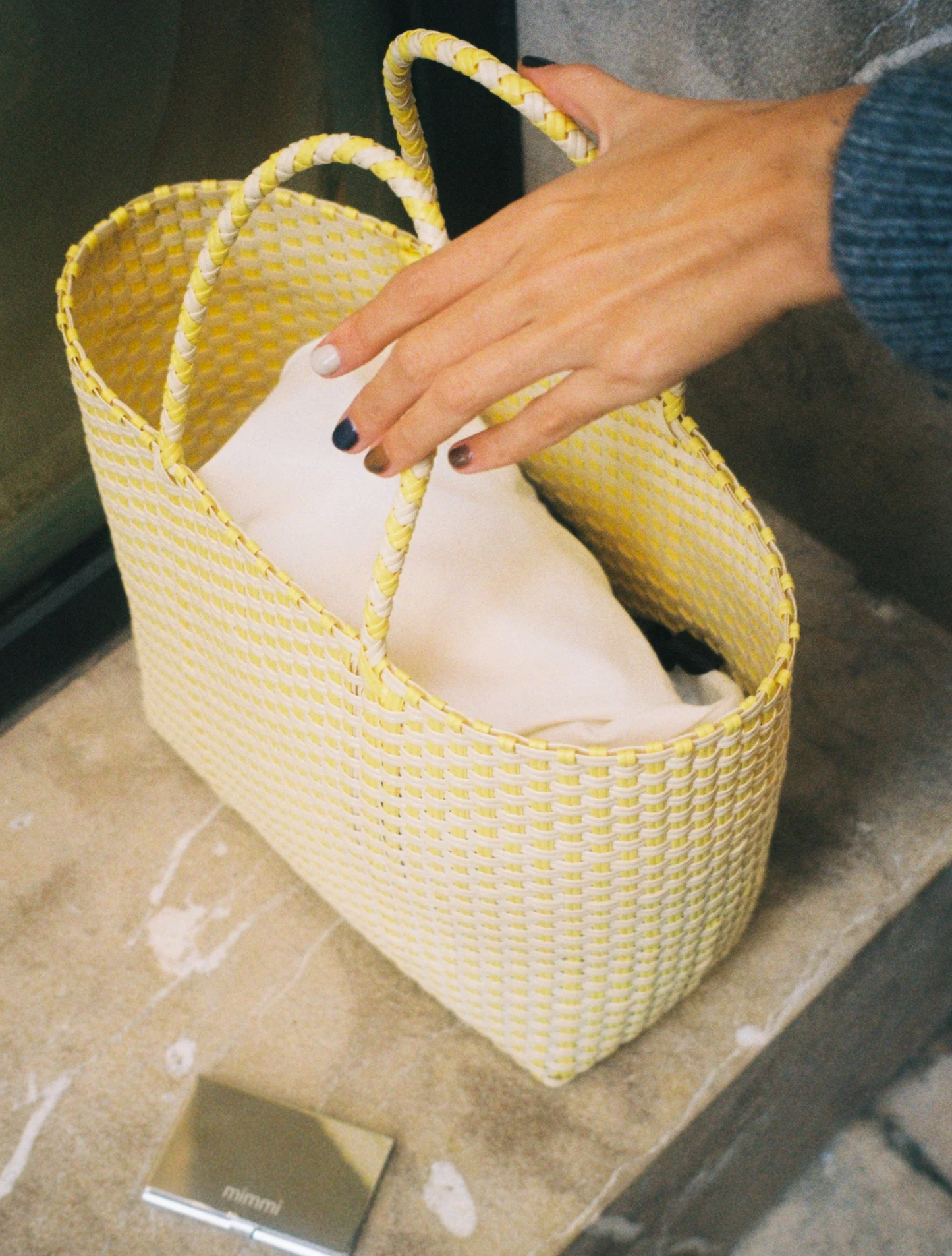 Mimmi Terra Eco Tote in Limone