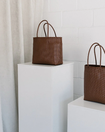 Mimmi Terra Eco Tote in Cioccolato