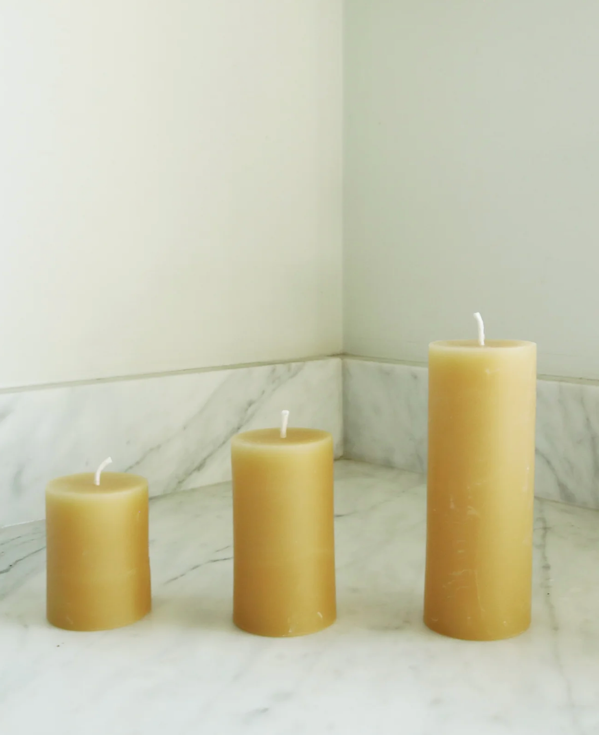 Little Mill Skinny Pillar Candle Short