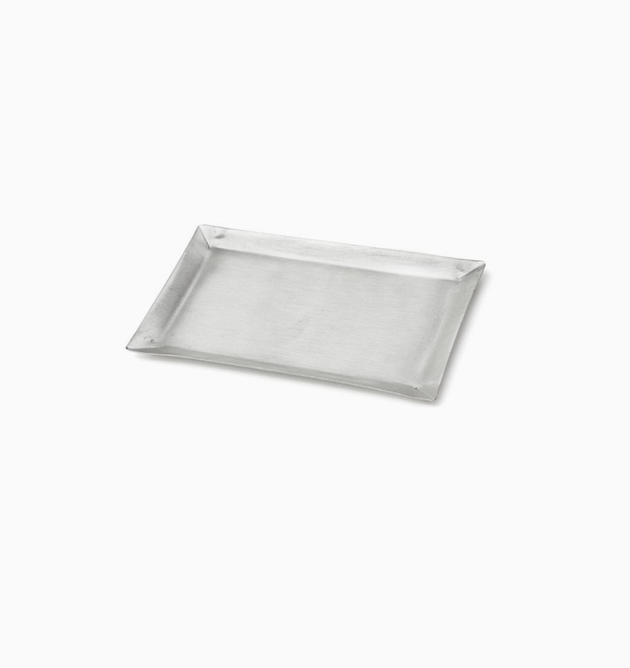 Fog Linen Silver Rectangular Plate