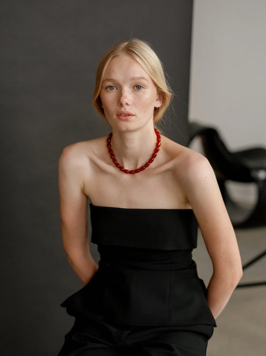 Lisbeth Cerise Necklace