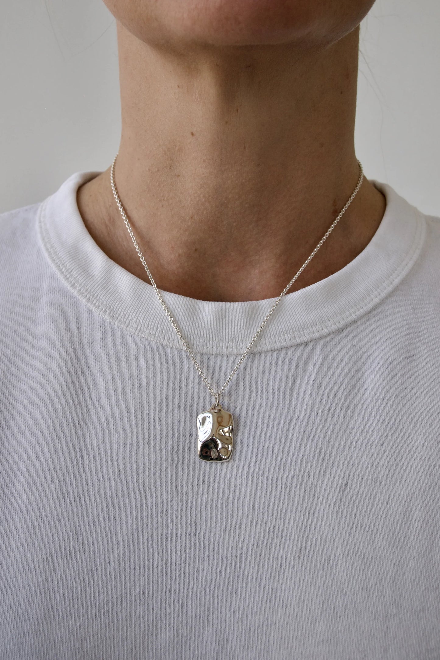 Seola Atelier Selma Necklace in Silver
